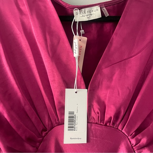 Petal & Pup Ricki Maxi Dress in Magenta-NWT - Picture 8 of 9